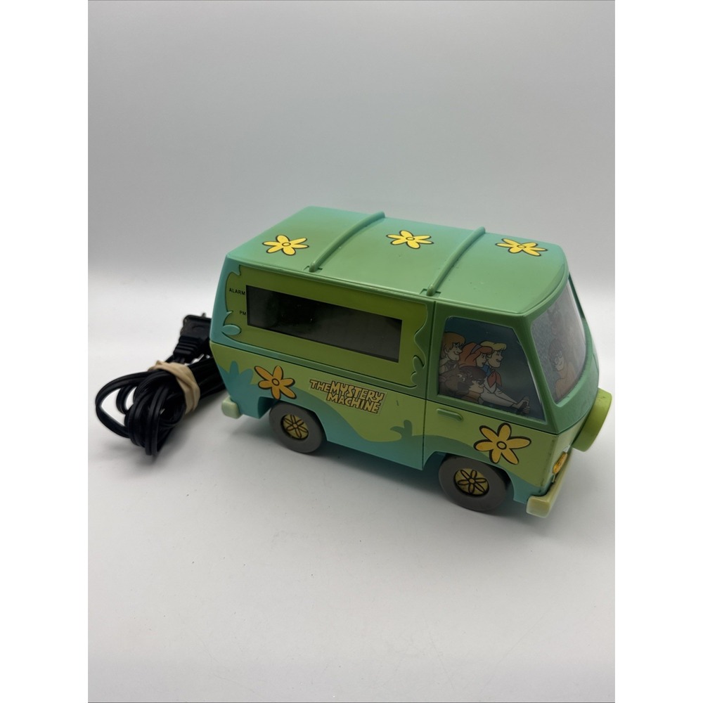 RARE Vintage 1999 Scooby Doo Mystery Machine Alarm Clock  Westclox